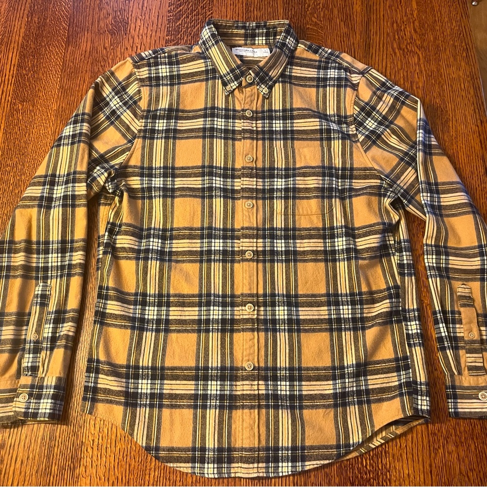 Abercrombie And Fitch Flannel Size Large